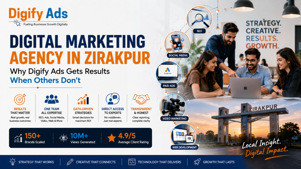 Digital marketing agency in Zirakpur